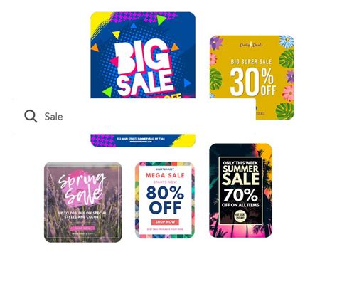 easy promotional posters.
